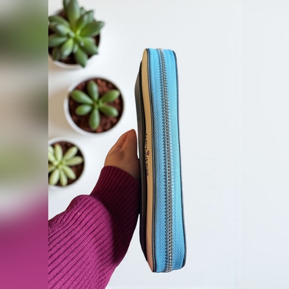 Kate Spade Staci Colorblock Large Continental Wallet Niagara Multi (New) - Picture 8 of 11